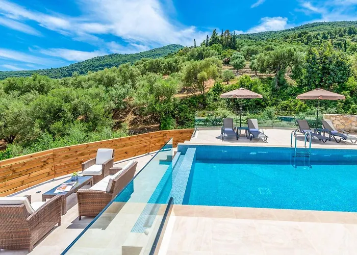 빌라 Villa Marathias Marathiás